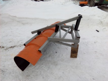 Задний отвал для снега в Магадане &laquo; автомагадан