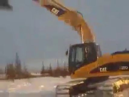 Суровый аттракцион в Магадане &laquo; автомагадан