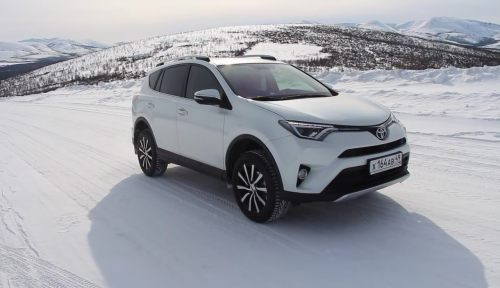 Работа системы кругового обзора Toyota RAV4 2016 в Магадане &laquo; автомагадан