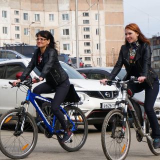 Магадан присоединился к всероссийской акции «На работу на велосипеде» в Магадане &laquo; автомагадан