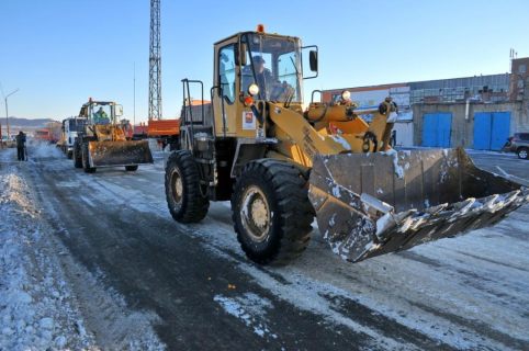 Предприятие ГЭЛУД перешло на круглосуточное обслуживание городских дорог в Магадане &laquo; автомагадан