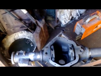 Усиление моста перед установкой на УАЗ в Магадане &laquo; автомагадан