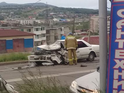 В Магадане на улице Пролетарской погибла девушка-водитель в Магадане &laquo; автомагадан