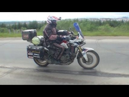 15 тысяч километров на мотоцикле проделал чех до Магадана в Магадане &laquo; автомагадан