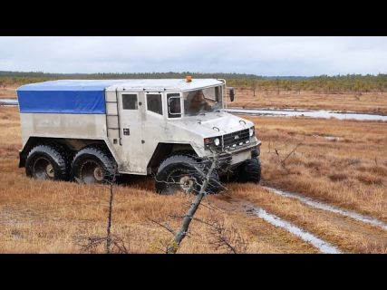 Тест драйв вездеходов для РОСНЕФТЬ в Магадане &laquo; автомагадан